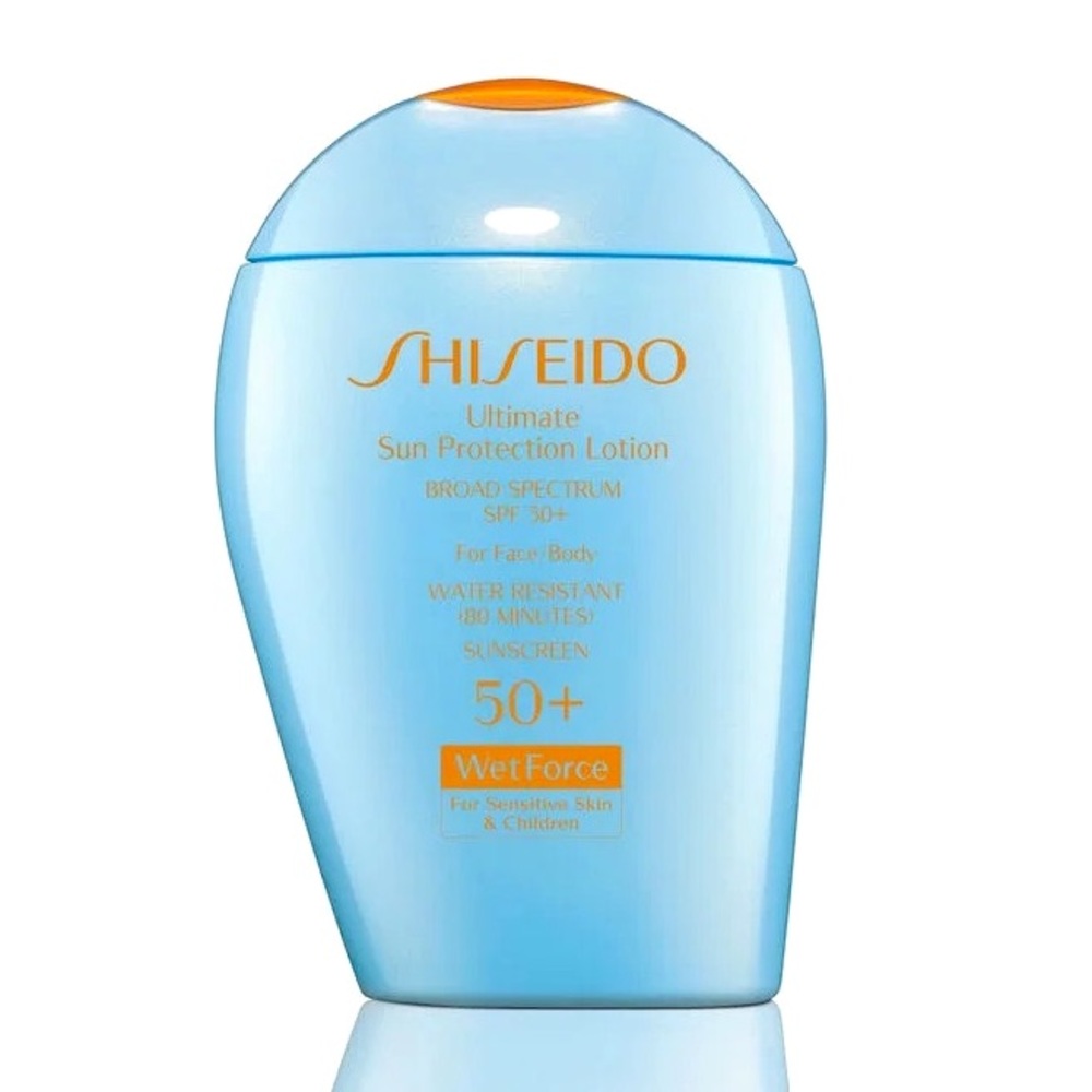 Shiseido Ultimate Sun Protection Lotion for Sensitive Skin SPF 50+ Sunscreen